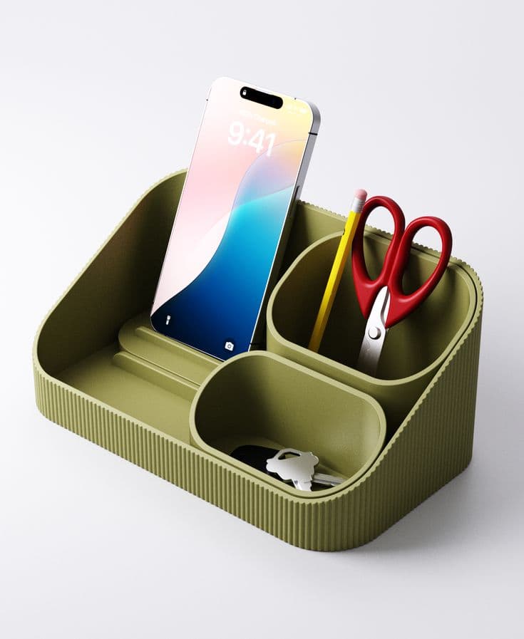 Organizador modular de mesa